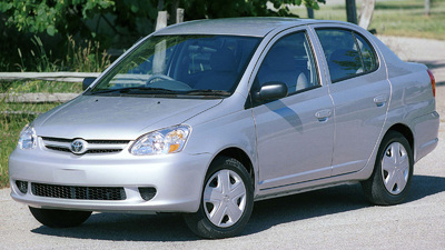 Toyota Echo &G Седан Facelift