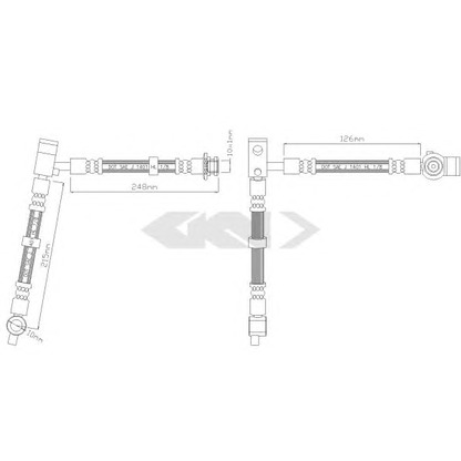 Photo Brake Hose SPIDAN 339238