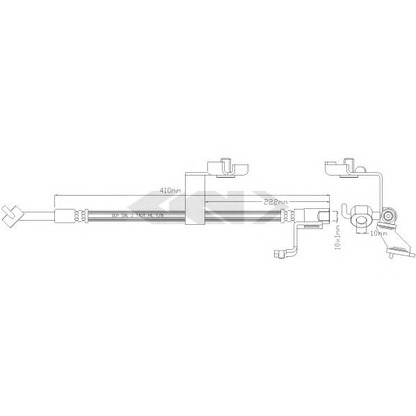 Foto Flessibile del freno SPIDAN 350102