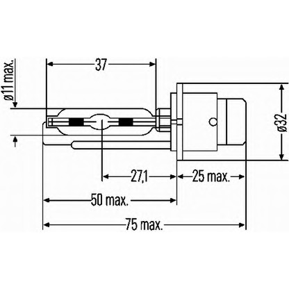 Foto Lampadina, Faro di profondità HELLA 8GS007949101