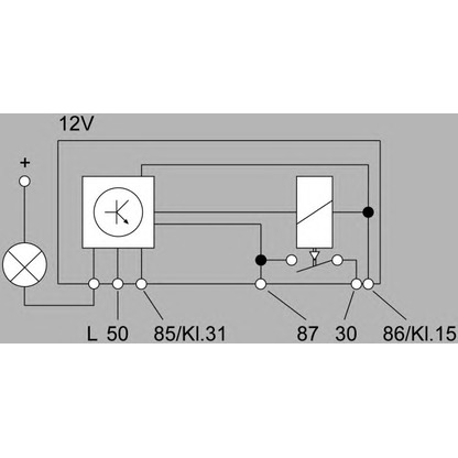 Photo Control Unit, glow plug system HELLA 4RV008188101
