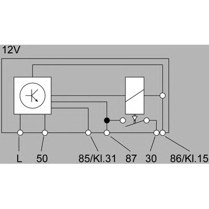 Photo Control Unit, glow plug system HELLA 4RV008188161