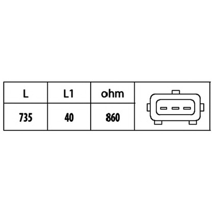 Photo Sensor, crankshaft pulse HELLA 6PU009146481