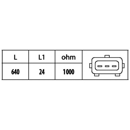 Zdjęcie Generator impulsów, wał korbowy HELLA 6PU009146491