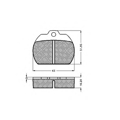 Foto Kit pastiglie freno, Freno a disco SPIDAN 30063