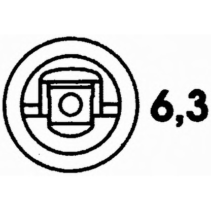 Фото Датчик, температура охлаждающей жидкости HELLA 6PT009107151