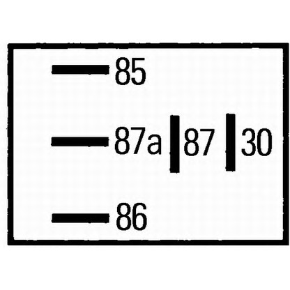Foto Relé, corriente de trabajo; relé HELLA 4RD007814017