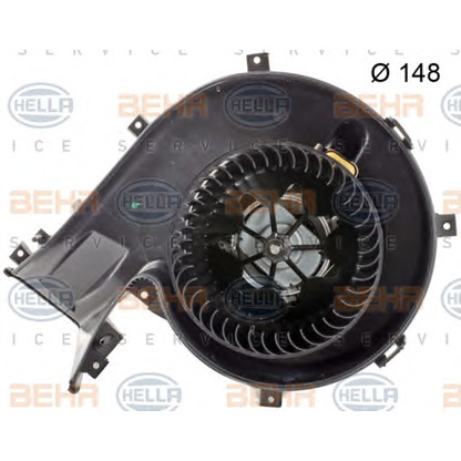 Photo Interior Blower HELLA 8EW351044241