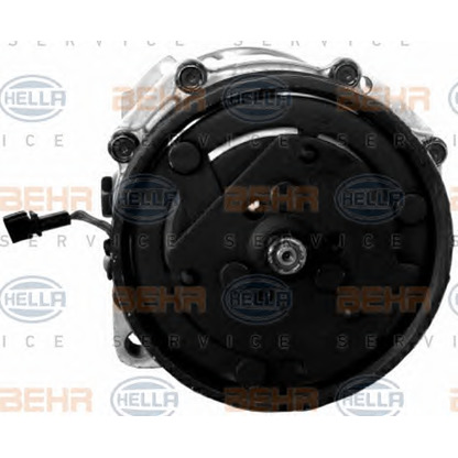 Photo Magnetic Clutch, air conditioner compressor HELLA 8FK351127661