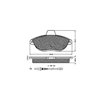 Foto Kit pastiglie freno, Freno a disco SPIDAN 32226