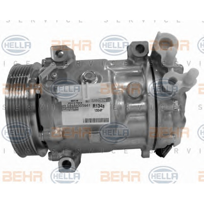 Photo Compressor, air conditioning HELLA 8FK351316131