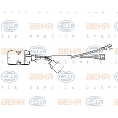 Foto Unidad de control, calefacción/ventilación HELLA 5HL351321021