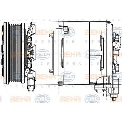 Foto Kompressor, Klimaanlage HELLA 8FK351334371