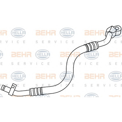 Foto Condotto d. bassa/alta pressione, Climatizzatore HELLA 9GS351337521
