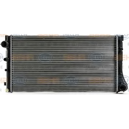 Photo Radiator, engine cooling HELLA 8MK376700291