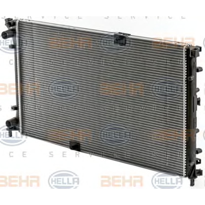 Photo Radiateur, refroidissement du moteur HELLA 8MK376700361