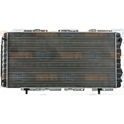 Photo Radiator, engine cooling HELLA 8MK376700551