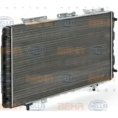 Foto Radiador, refrigeración del motor HELLA 8MK376700551