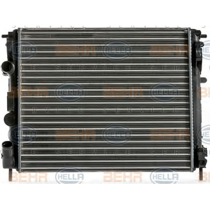 Photo Radiator, engine cooling HELLA 8MK376700584