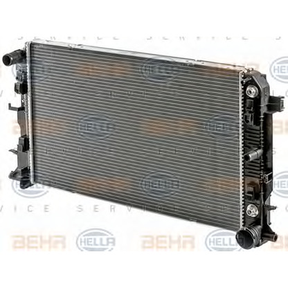 Photo Radiateur, refroidissement du moteur HELLA 8MK376701014