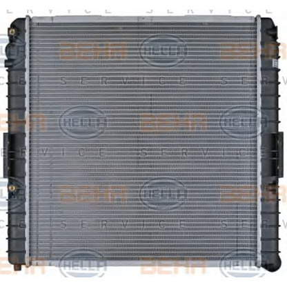 Photo Radiator, engine cooling HELLA 8MK376704611