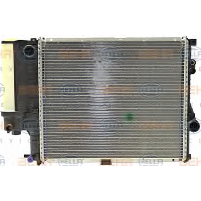 Photo Radiateur, refroidissement du moteur HELLA 8MK376711131