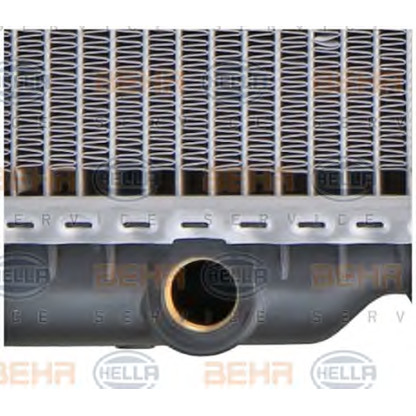 Photo Radiator, engine cooling HELLA 8MK376711281