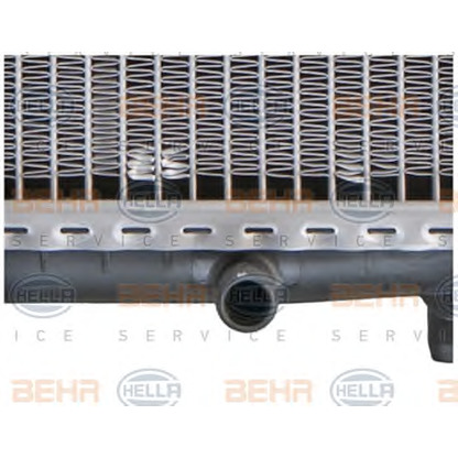 Photo Radiator, engine cooling HELLA 8MK376711284