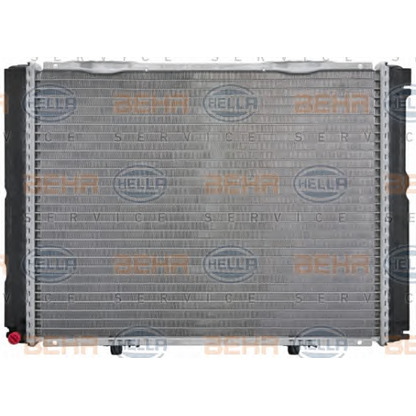 Photo Radiator, engine cooling HELLA 8MK376712291