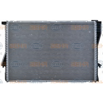 Photo Radiator, engine cooling HELLA 8MK376712491