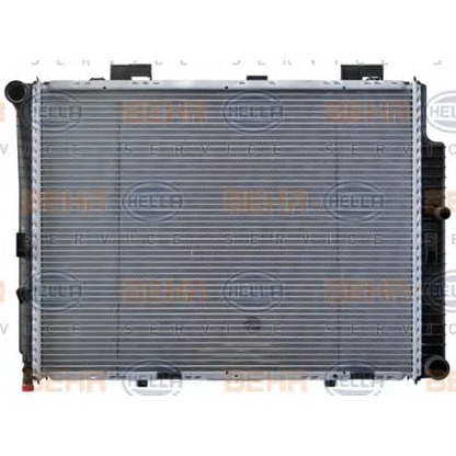 Photo Radiator, engine cooling HELLA 8MK376712641