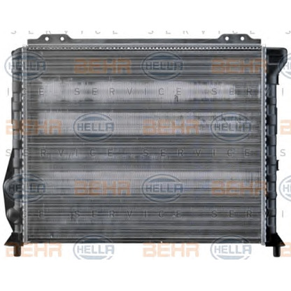 Foto Radiador, refrigeración del motor HELLA 8MK376713641