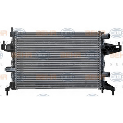 Foto Radiador, refrigeración del motor HELLA 8MK376714341