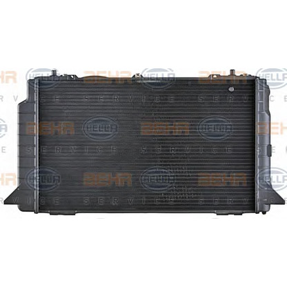 Foto Radiador, refrigeración del motor HELLA 8MK376714771