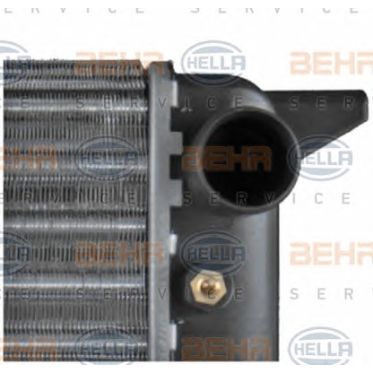 Photo Radiateur, refroidissement du moteur HELLA 8MK376715221