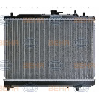 Photo Radiator, engine cooling HELLA 8MK376718361