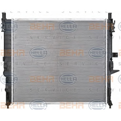 Photo Radiateur, refroidissement du moteur HELLA 8MK376718571