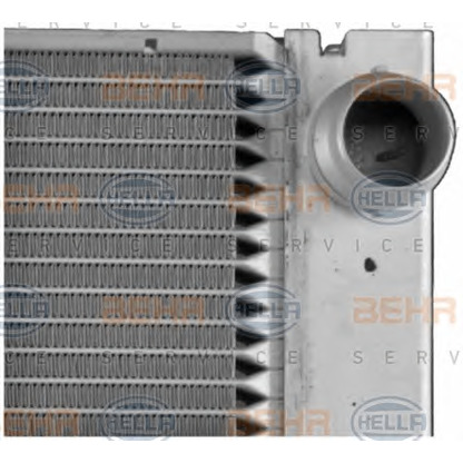 Photo Radiator, engine cooling HELLA 8MK376719081