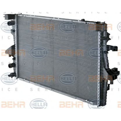 Photo Radiator, engine cooling HELLA 8MK376719181