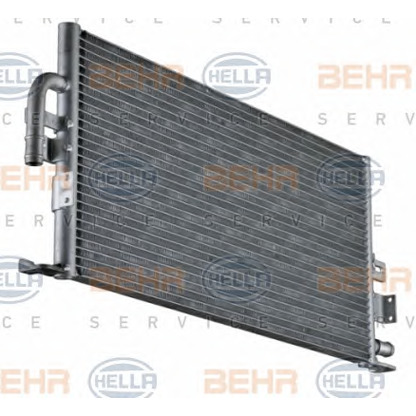 Photo Radiator, engine cooling HELLA 8MK376721081