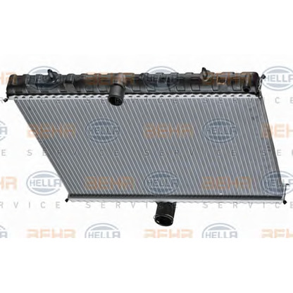 Photo Radiator, engine cooling HELLA 8MK376745134