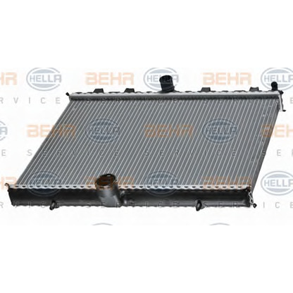 Photo Radiator, engine cooling HELLA 8MK376745134