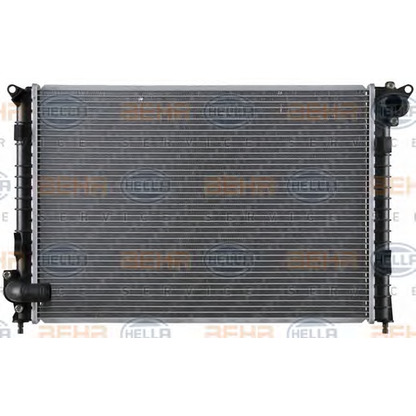 Photo Radiateur, refroidissement du moteur HELLA 8MK376749501