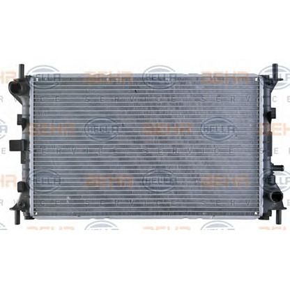 Photo Radiator, engine cooling HELLA 8MK376764031