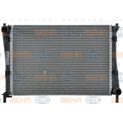 Photo Radiator, engine cooling HELLA 8MK376764314