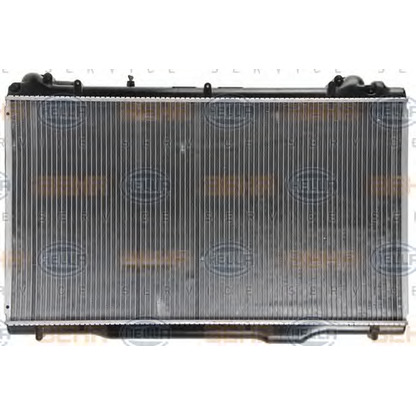 Foto Radiador, refrigeración del motor HELLA 8MK376771681