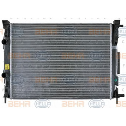 Photo Radiator, engine cooling HELLA 8MK376772031