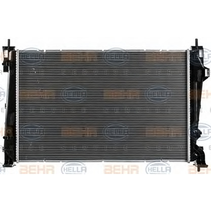 Photo Radiator, engine cooling HELLA 8MK376900021