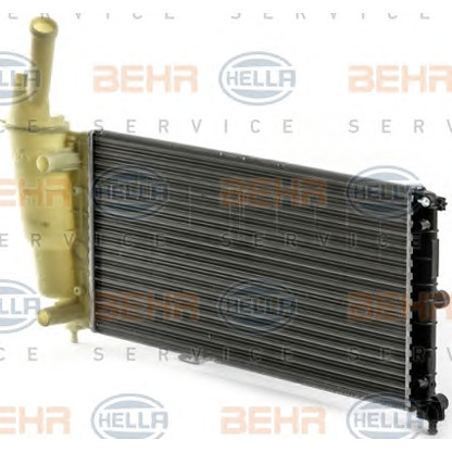 Foto Radiatore, Raffreddamento motore HELLA 8MK376900241