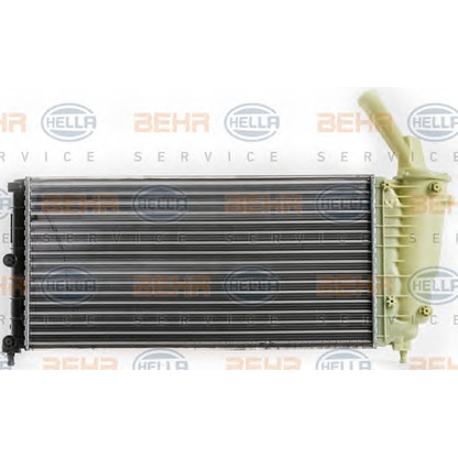 Foto Radiador, refrigeración del motor HELLA 8MK376900251